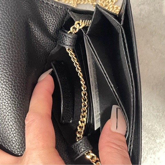 Mini Black Bag | Featuring gold accent chain - Picture 5 of 16